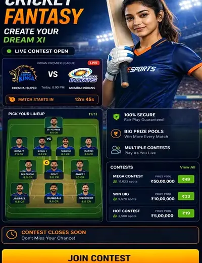 Disawar (disawar) fantasy cricket & matchday visual 3